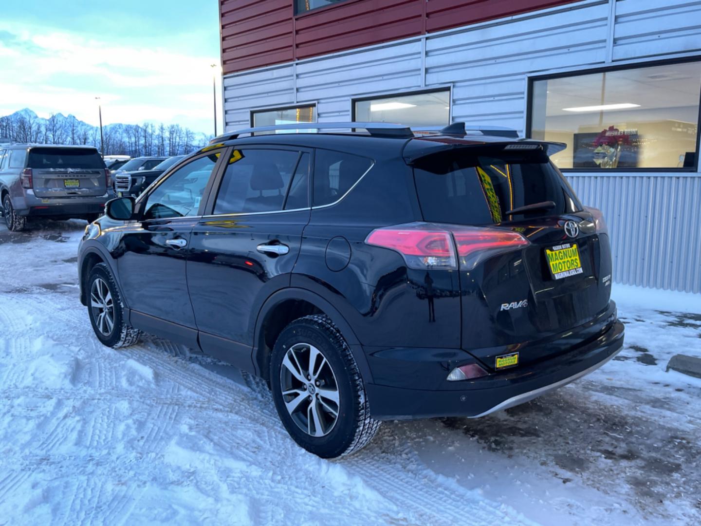 2017 Black /black leather Toyota RAV4 Limited AWD (2T3DFREV4HW) with an 2.5L L4 DOHC 16V engine, 6A transmission, located at 1960 Industrial Drive, Wasilla, 99654, (907) 274-2277, 61.573475, -149.400146 - Photo#2